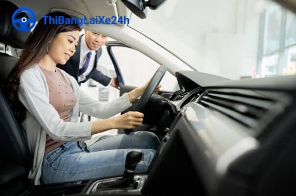 hoc bang lai xe B2 bao lau