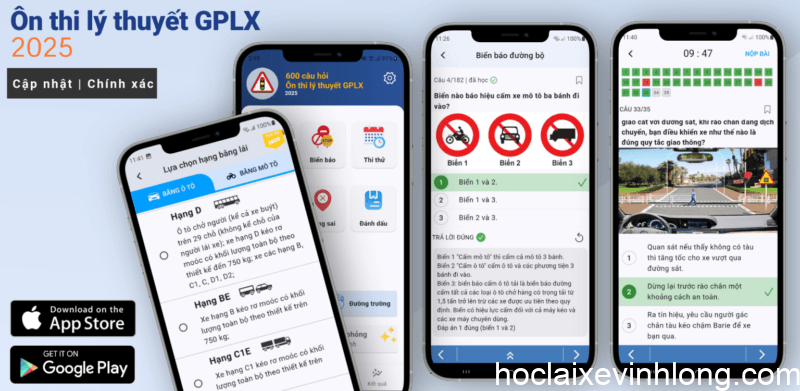 Tổng Hợp Ôn Thi GPLX Ô Tô 600 Câu